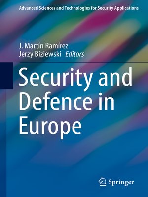 cover image of Security and Defence in Europe